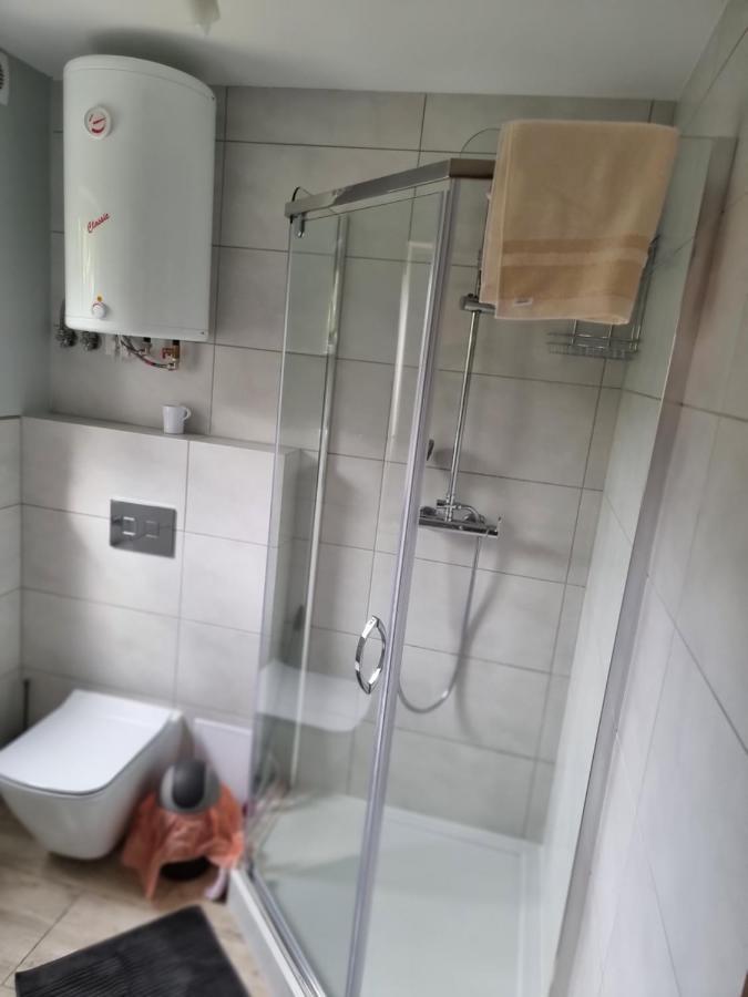 Nowy Domek Drewniany Tu Mi Dobrze W Lubkowie Z Plaza Lubkowo Exterior foto